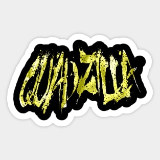 Quadzilla Sticker